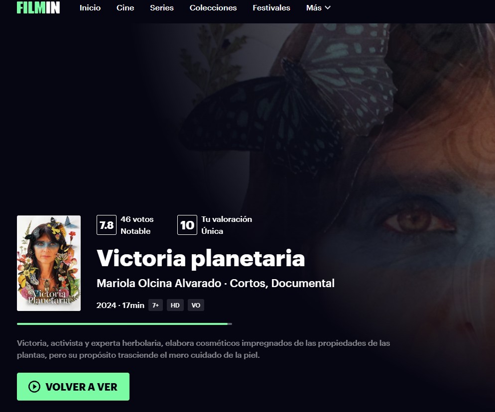 Victoria Planetaria disponible en Filmin